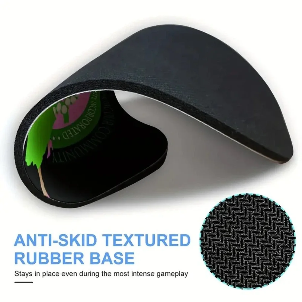 AKA Alpha Kappa Alpha‎ Mouse Pad Black with Lady Silhouette Design